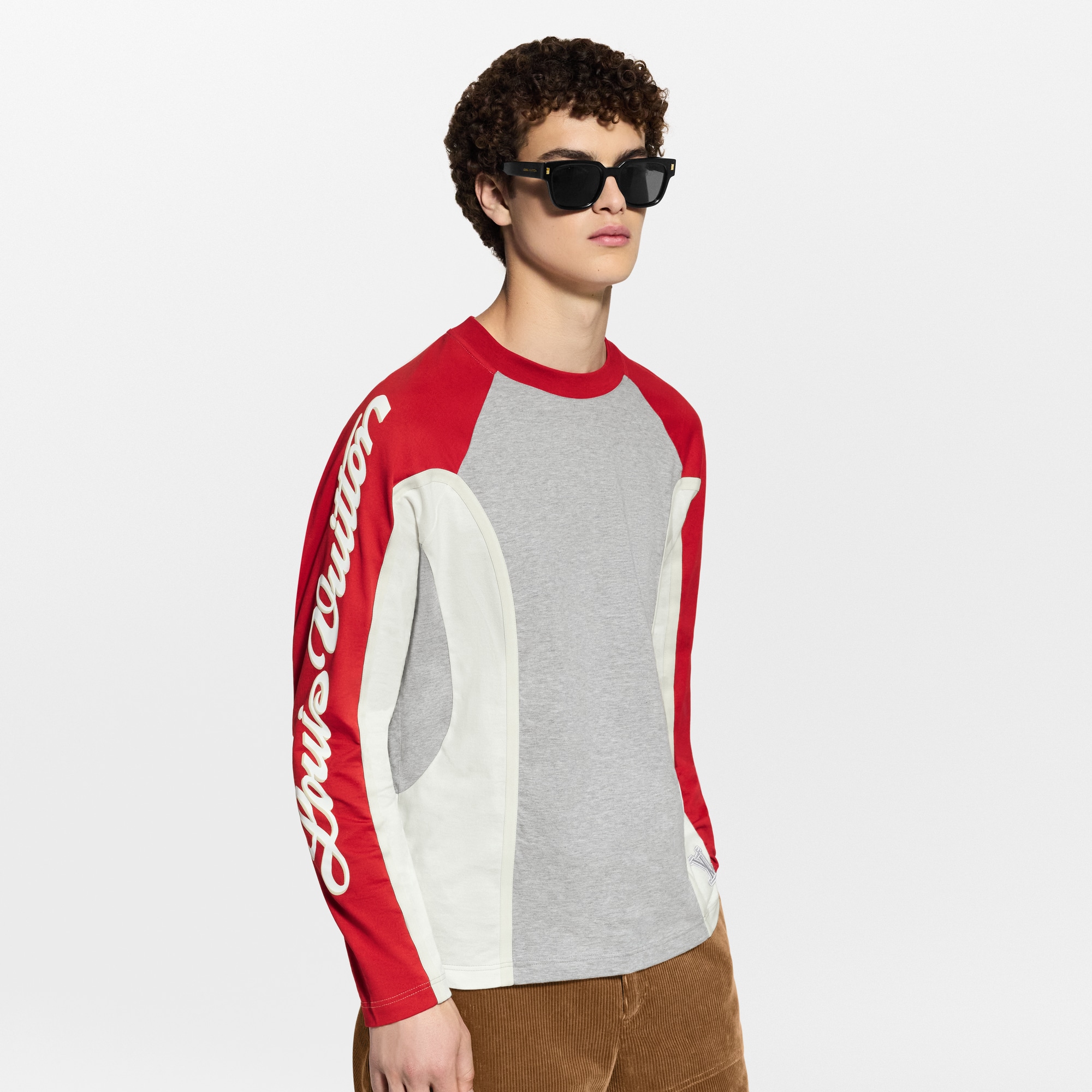 Langarmshirt mit Signatur  Herren Ready to Wear T-Shirts und Poloshirts | LOUIS VUITTON (Zoom)