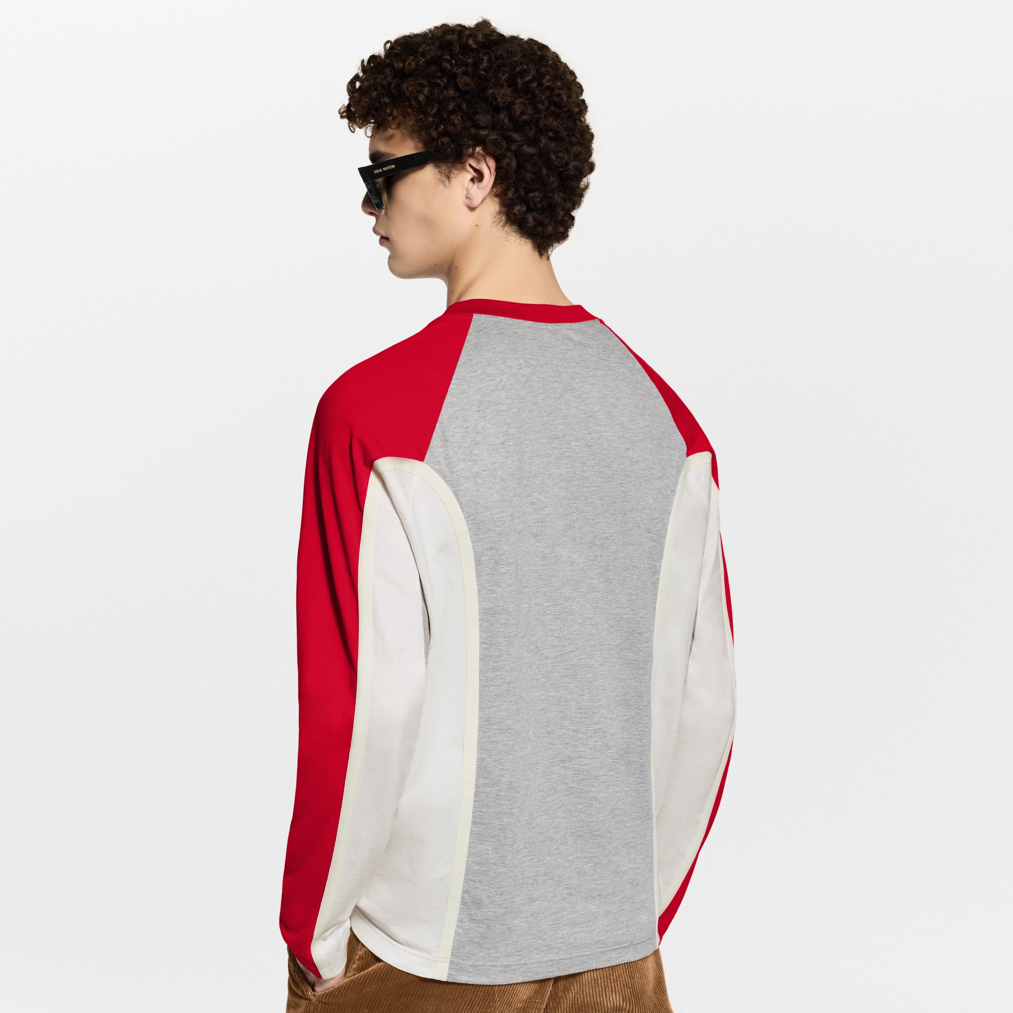 Langarmshirt mit Signatur  Herren Ready to Wear T-Shirts und Poloshirts | LOUIS VUITTON (Zoom)