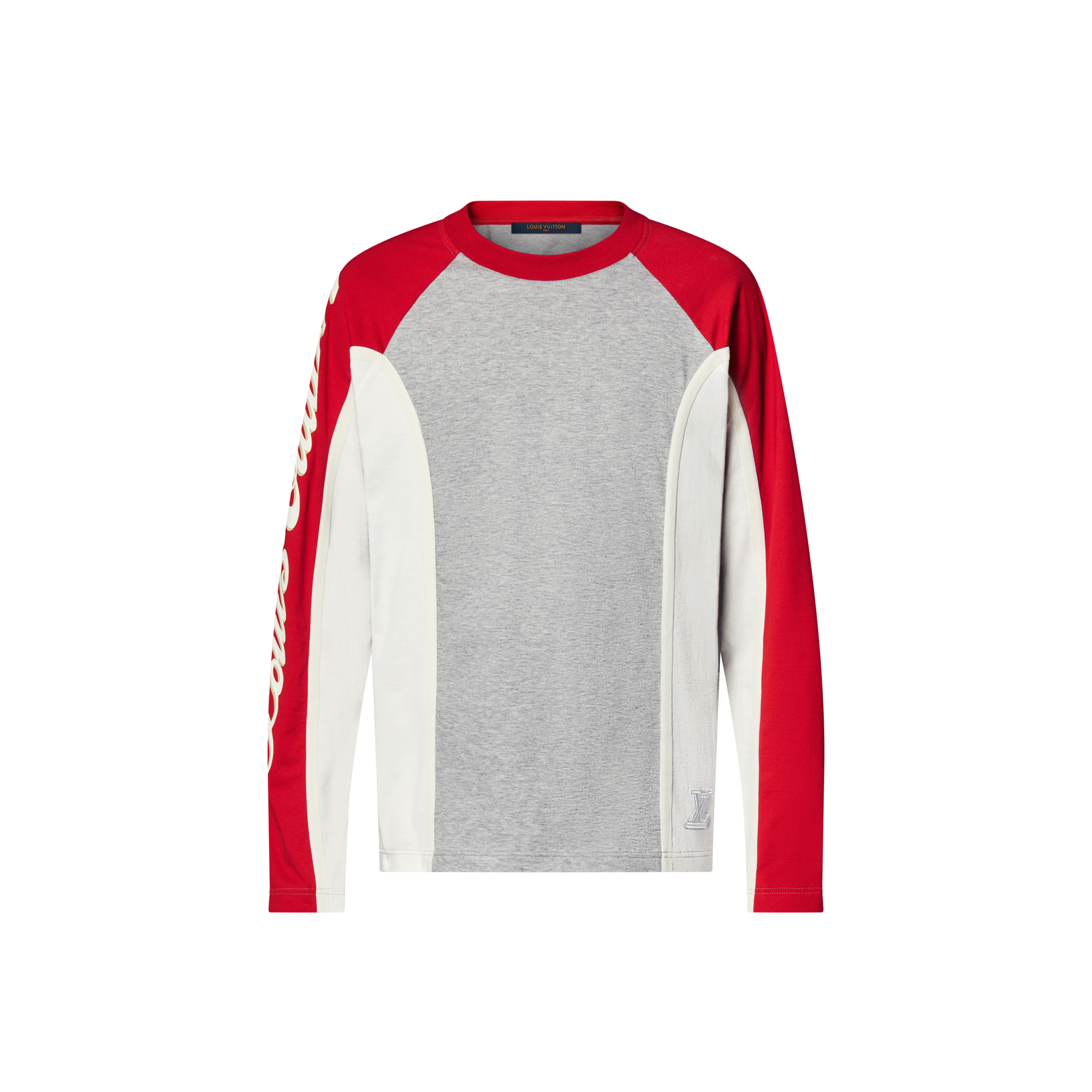 Langarmshirt mit Signatur  Herren Ready to Wear T-Shirts und Poloshirts | LOUIS VUITTON (Zoom)