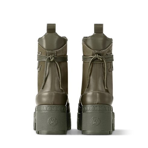 Laureate Desert Boot mit Plateausohle Damen Schuhe Stiefel und Ankle Boots | LOUIS VUITTON (Zoom)