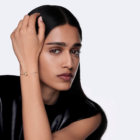 Le Damier de Louis Vuitton Ketten-Armband, Gelbgold und Diamanten Schmuck Kategorien Armbänder | LOUIS VUITTON (Zoom)