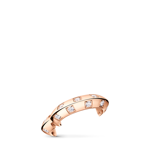 Le Damier de Louis Vuitton Ohrmanschette, Roségold und Diamanten Schmuck Kategorien Ohrringe | LOUIS VUITTON (Zoom)