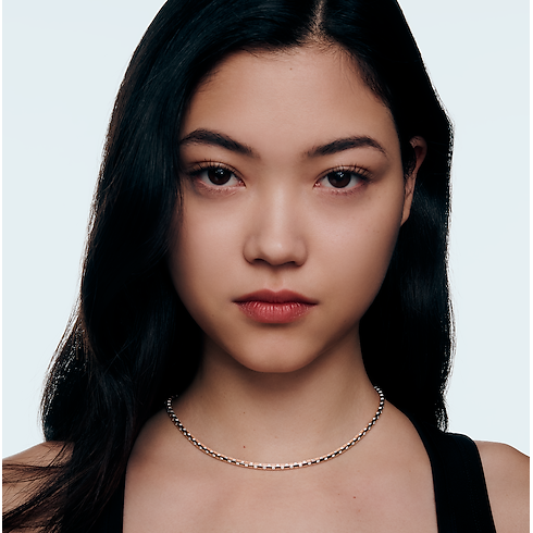 Le Damier de Louis Vuitton schmale Halskette, Roségold und Diamanten Schmuck Kategorien Halsketten und Anhänger | LOUIS VUITTON (Zoom)