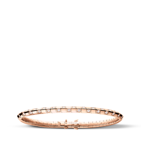 Le Damier de Louis Vuitton schmales Armband, Roségold und Diamanten Schmuck Kategorien Armbänder | LOUIS VUITTON (Zoom)