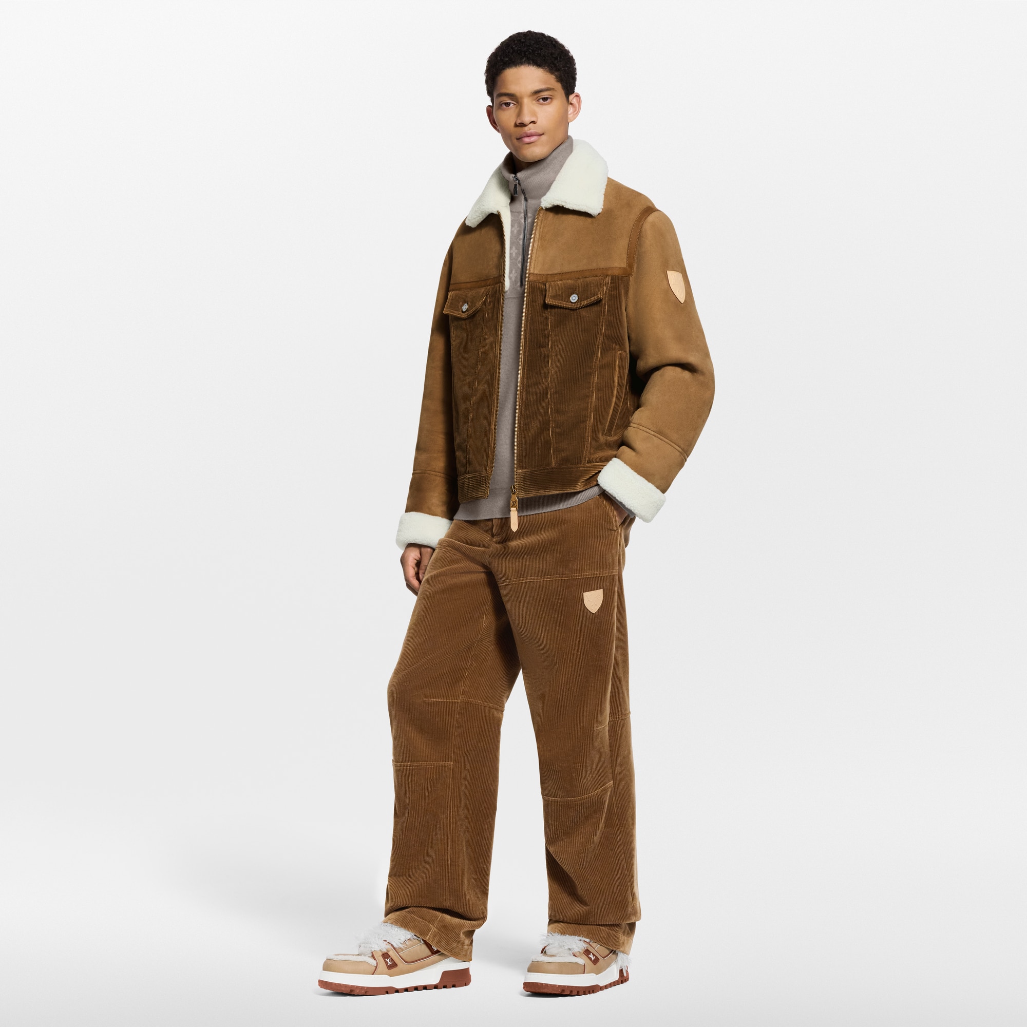 Legere Hose aus Cord  Herren Ready to Wear Hosen | LOUIS VUITTON (Zoom)