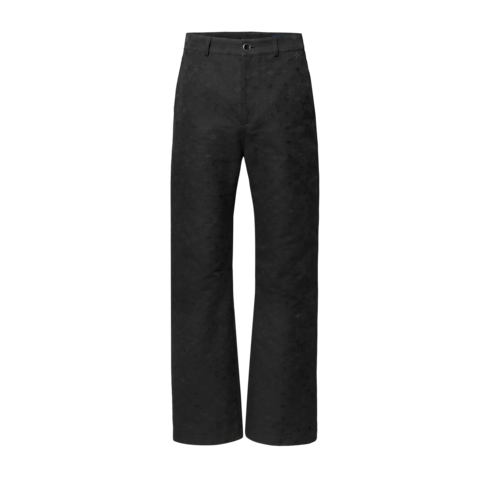Legere Hose mit Monogram Surplus Motiv front view