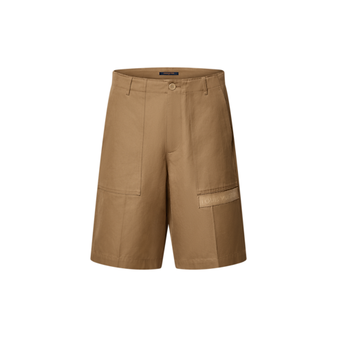 Legere Shorts mit Signatur Herren Ready to Wear Hosen | LOUIS VUITTON (Zoom)