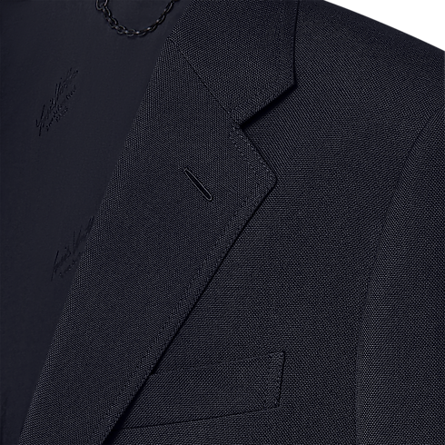 Legerer Blazer aus technischer Wolle Herren Ready to Wear Sakkos und Jacketts | LOUIS VUITTON (Zoom)