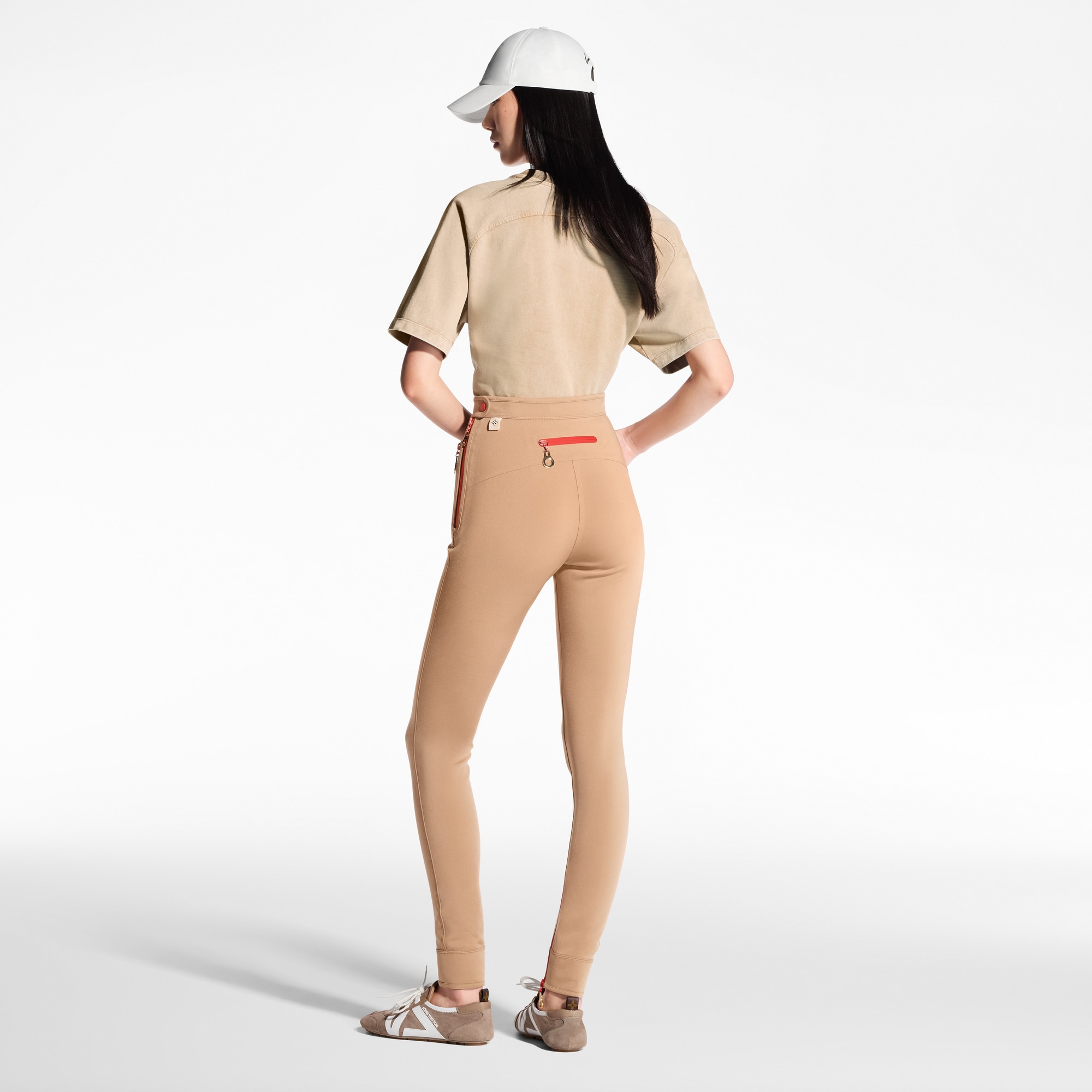 Leggings mit Reißverschluss-Akzent  Damen Ready to Wear Hosen | LOUIS VUITTON (Zoom)