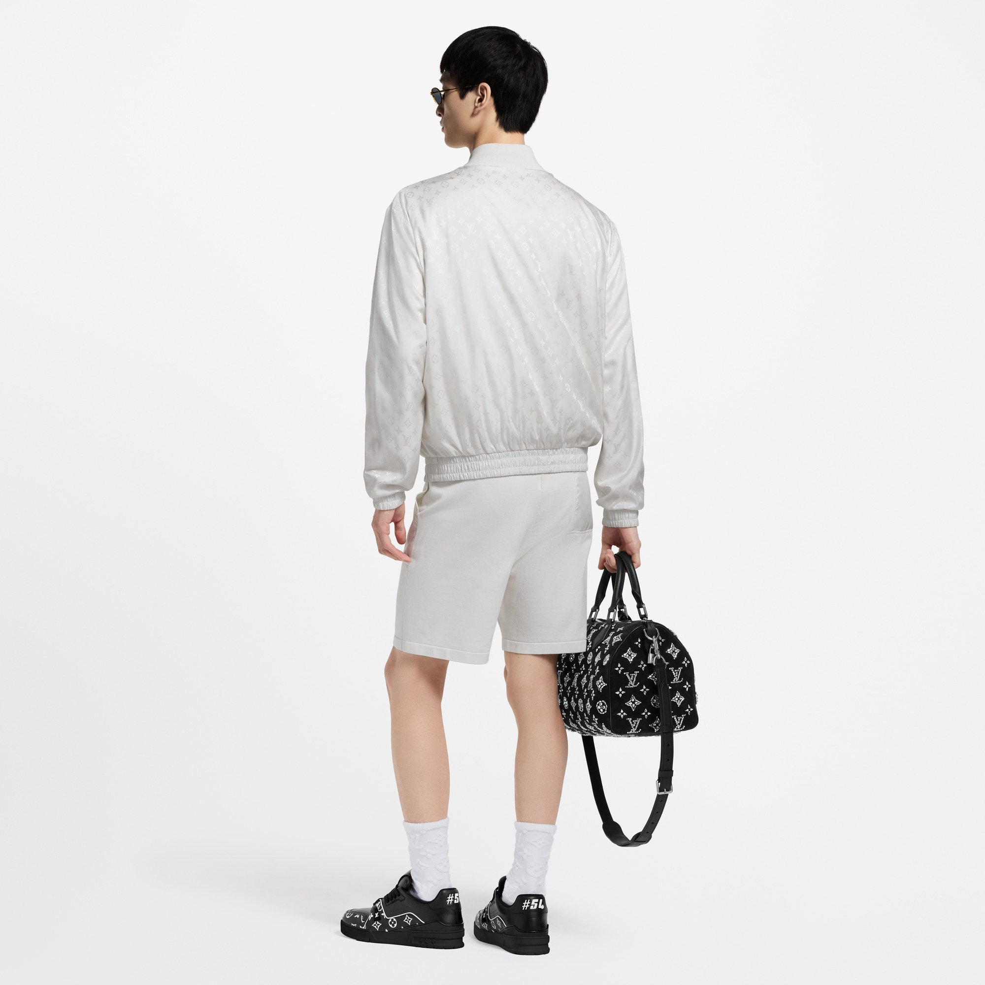 Leichte Bomberjacke zum Wenden mit Monogram  Herren Ready to Wear Vollständige Ready to Wear | LOUIS VUITTON (Zoom)