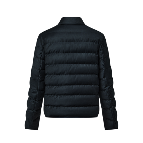 Leichter Daunenblouson aus Woll-Seidengemisch Herren Ready to Wear Jacken und Mäntel | LOUIS VUITTON (Zoom)