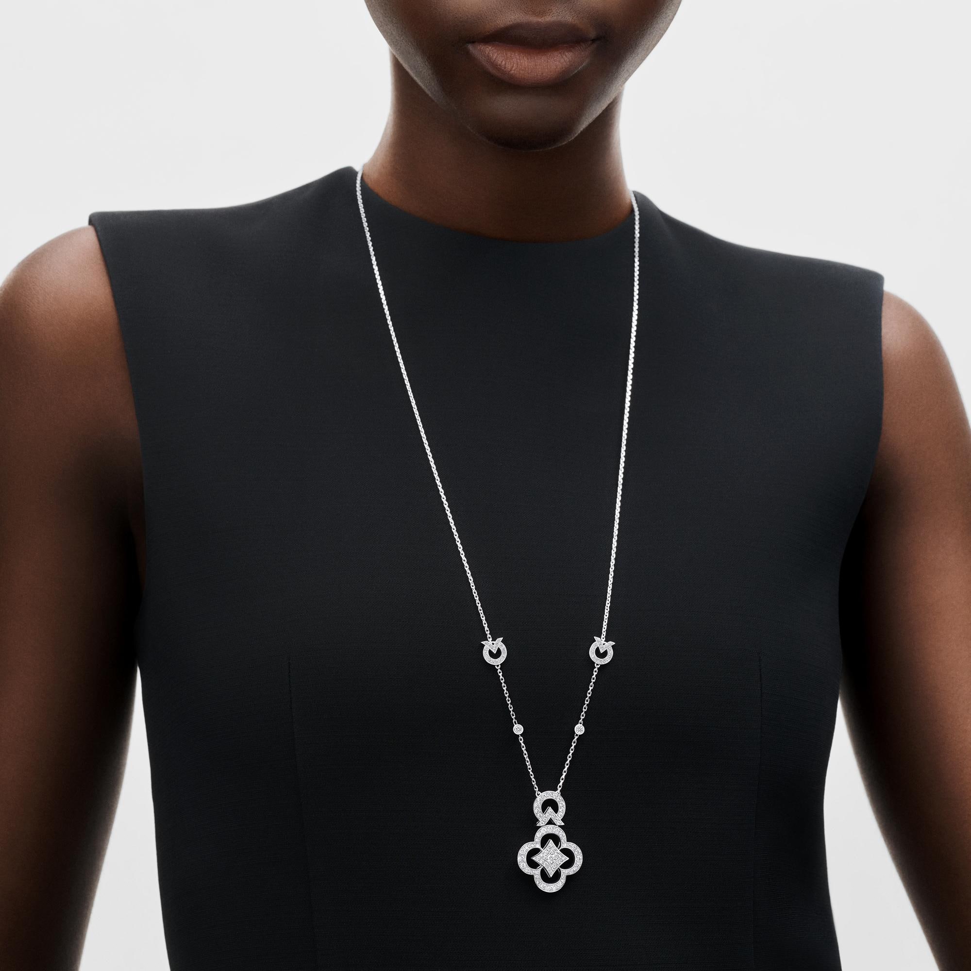 Les Ardentes Sautoir, White Gold And Diamonds  Schmuck Kategorien Alle Schmuckstücke | LOUIS VUITTON (Zoom)