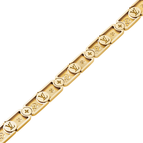 Les Gastons Vuitton Gourmette Armband, Gelbgold Schmuck Kategorien Armbänder | LOUIS VUITTON (Zoom)