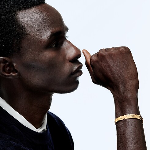 Les Gastons Vuitton Gourmette Armband, Gelbgold Schmuck Kategorien Armbänder | LOUIS VUITTON (Zoom)