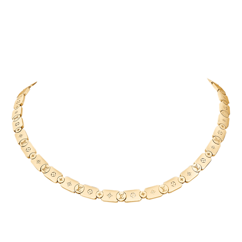 Les Gastons Vuitton Gourmette Halskette, Gelbgold Les Extraordinaires Schmuck Halsketten und Anhänger | LOUIS VUITTON (Zoom)