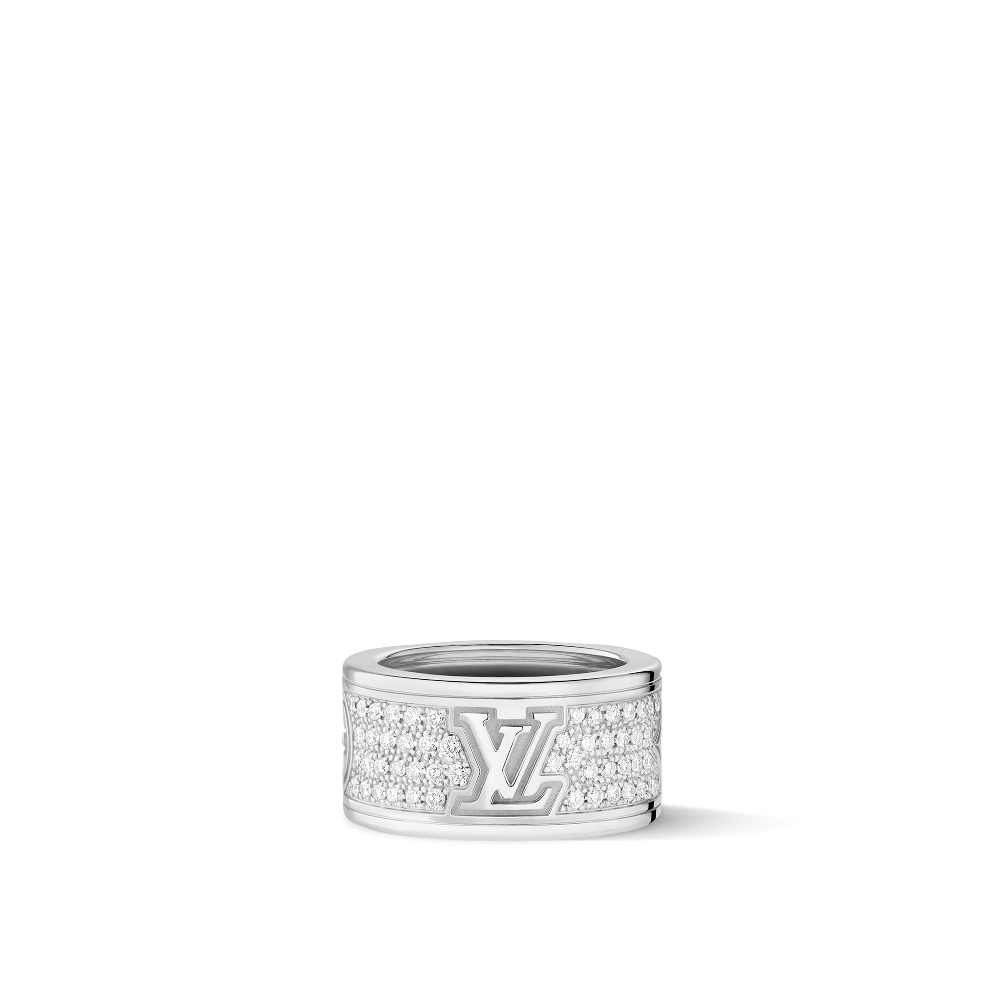 Les Gastons Vuitton Large Ring, Weißgold und Diamanten  Schmuck Kategorien Ringe | LOUIS VUITTON (Zoom)