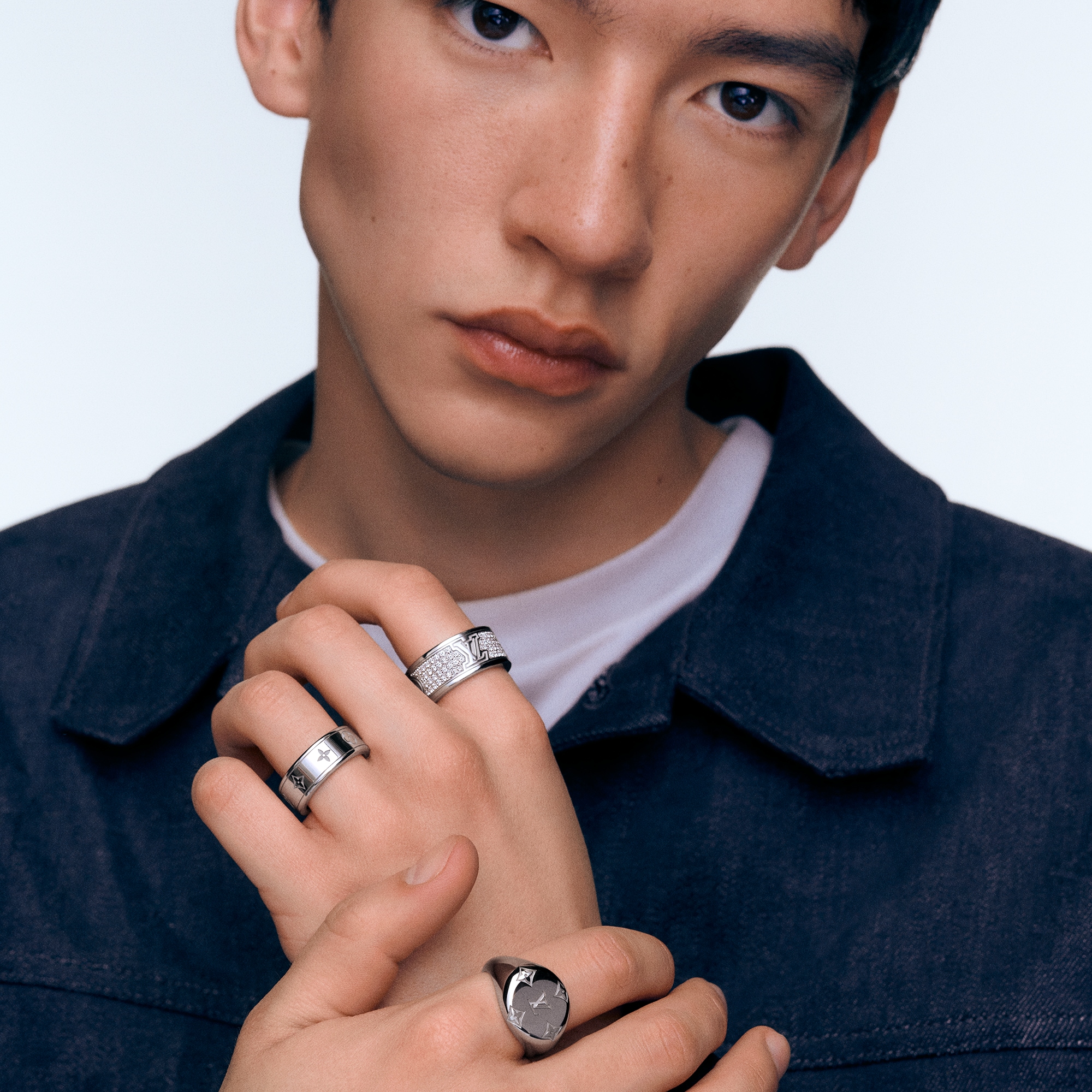 Les Gastons Vuitton Large Ring, Weißgold und Diamanten  Schmuck Kategorien Ringe | LOUIS VUITTON (Zoom)