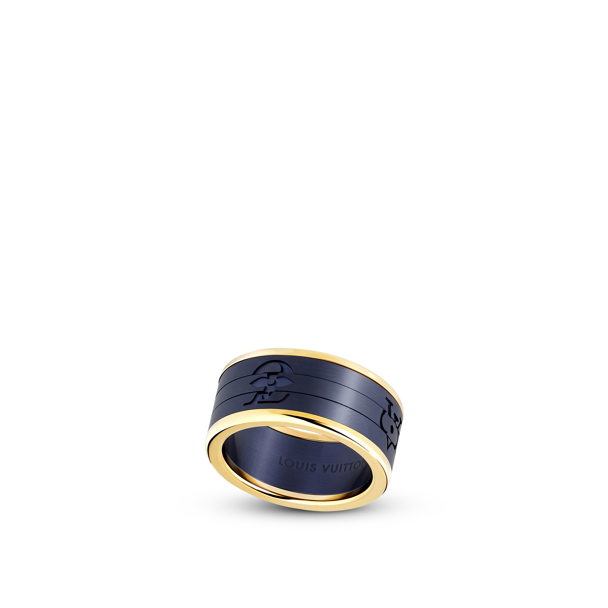 Les Gastons Vuitton Puzzle Ring, Gelbgold und Titan  Schmuck Kategorien Ringe | LOUIS VUITTON (Zoom)