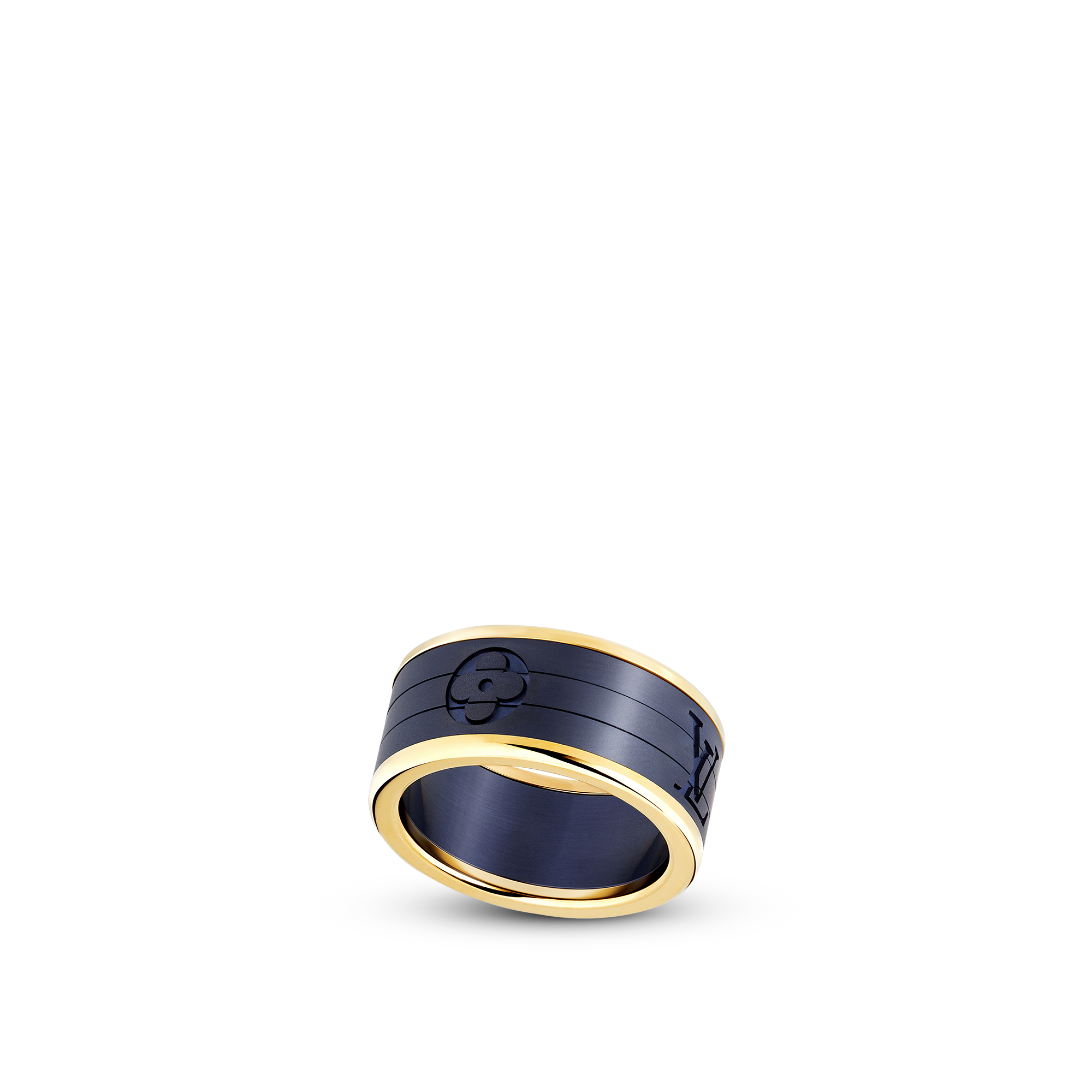 Les Gastons Vuitton Puzzle Ring, Gelbgold und Titan  Schmuck Kategorien Ringe | LOUIS VUITTON (Zoom)