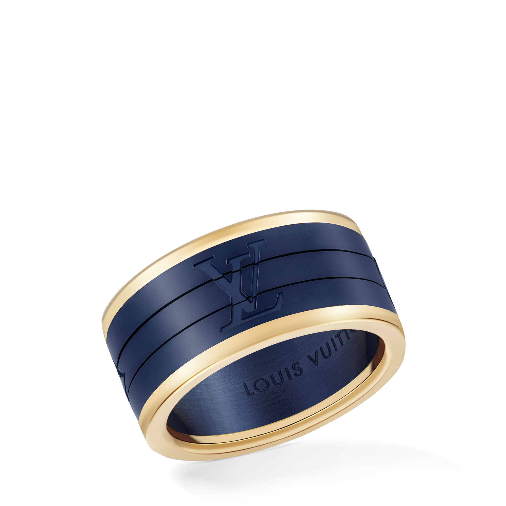 Les Gastons Vuitton Puzzle Ring, Gelbgold und Titan  Schmuck Kategorien Ringe | LOUIS VUITTON (Zoom)