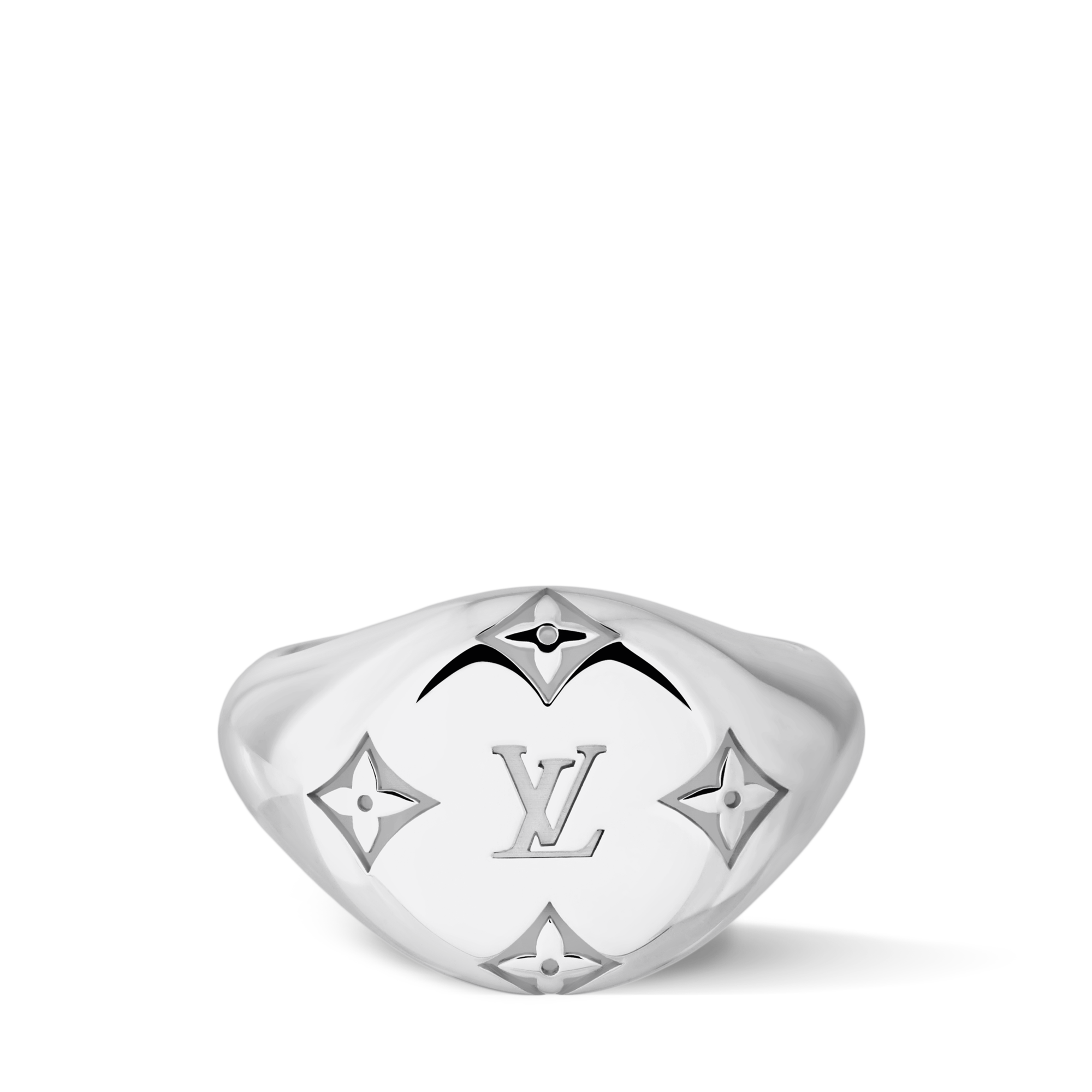 Les Gastons Vuitton Siegelring, Weißgold  Schmuck Kategorien Ringe | LOUIS VUITTON (Zoom)