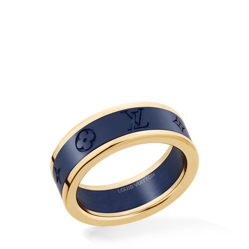 Les Gastons Vuitton Small Ring, Gelbgold und Titan Schmuck Kategorien Ringe | LOUIS VUITTON (Zoom)