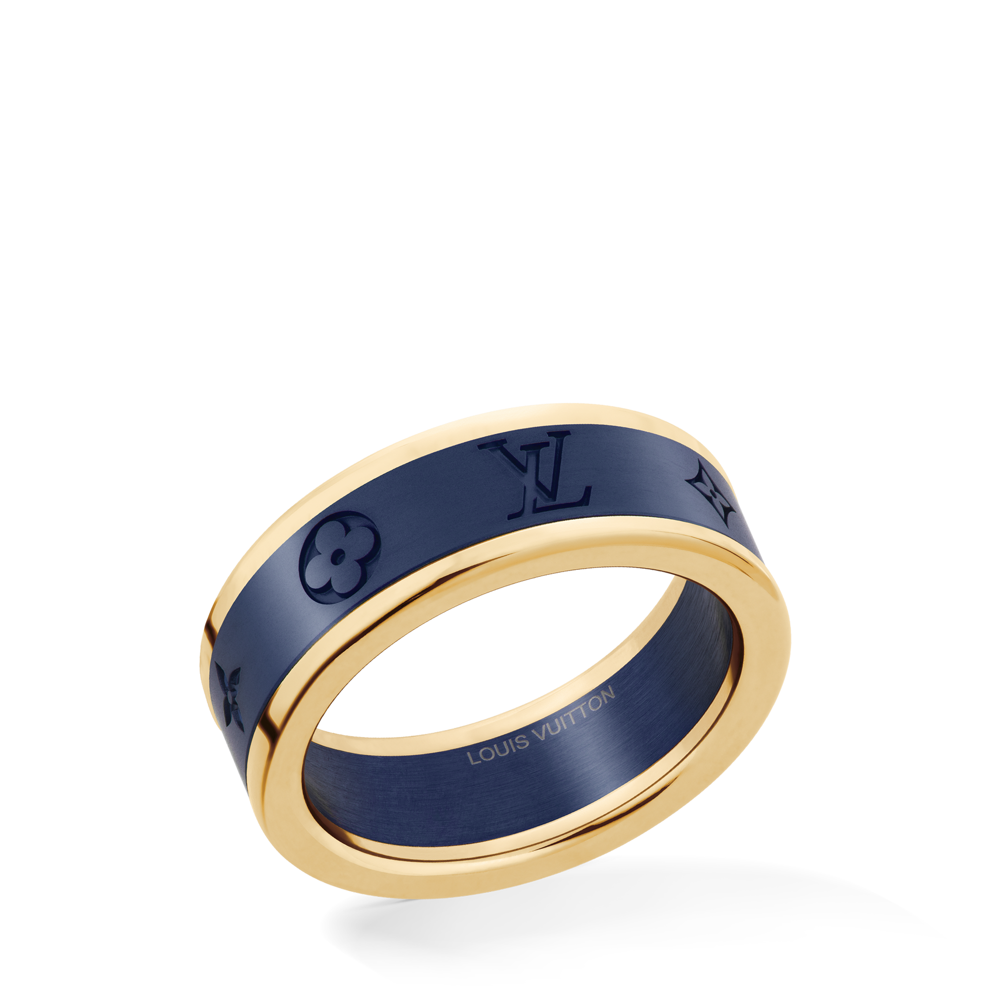 Les Gastons Vuitton Small Ring, Gelbgold und Titan  Schmuck Kategorien Ringe | LOUIS VUITTON (Zoom)