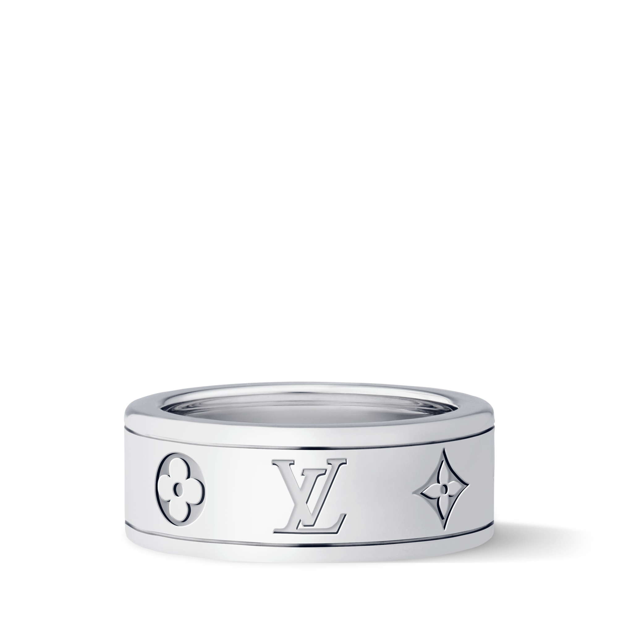 Les Gastons Vuitton Small Ring, Weißgold  Schmuck Kategorien Ringe | LOUIS VUITTON (Zoom)