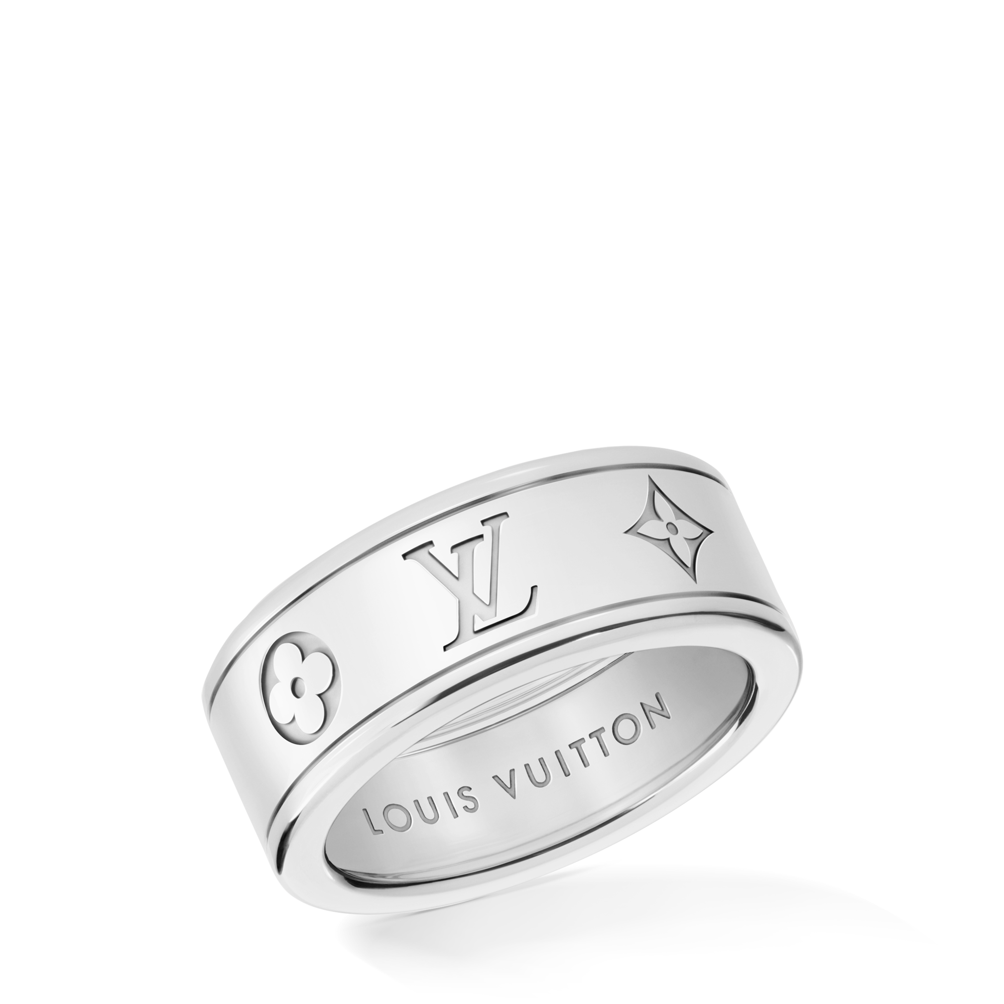 Les Gastons Vuitton Small Ring, Weißgold  Schmuck Kategorien Ringe | LOUIS VUITTON (Zoom)