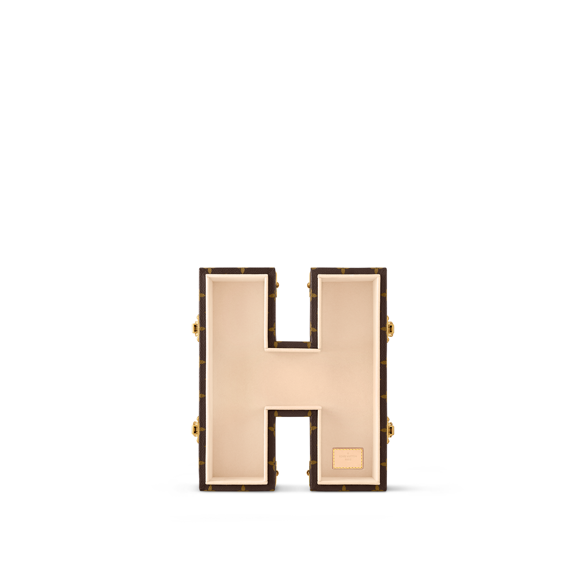 Letter Trunk H Koffer Monogram Canvas Les Extraordinaires Hardsided Letter Trunks  | LOUIS VUITTON (Zoom)