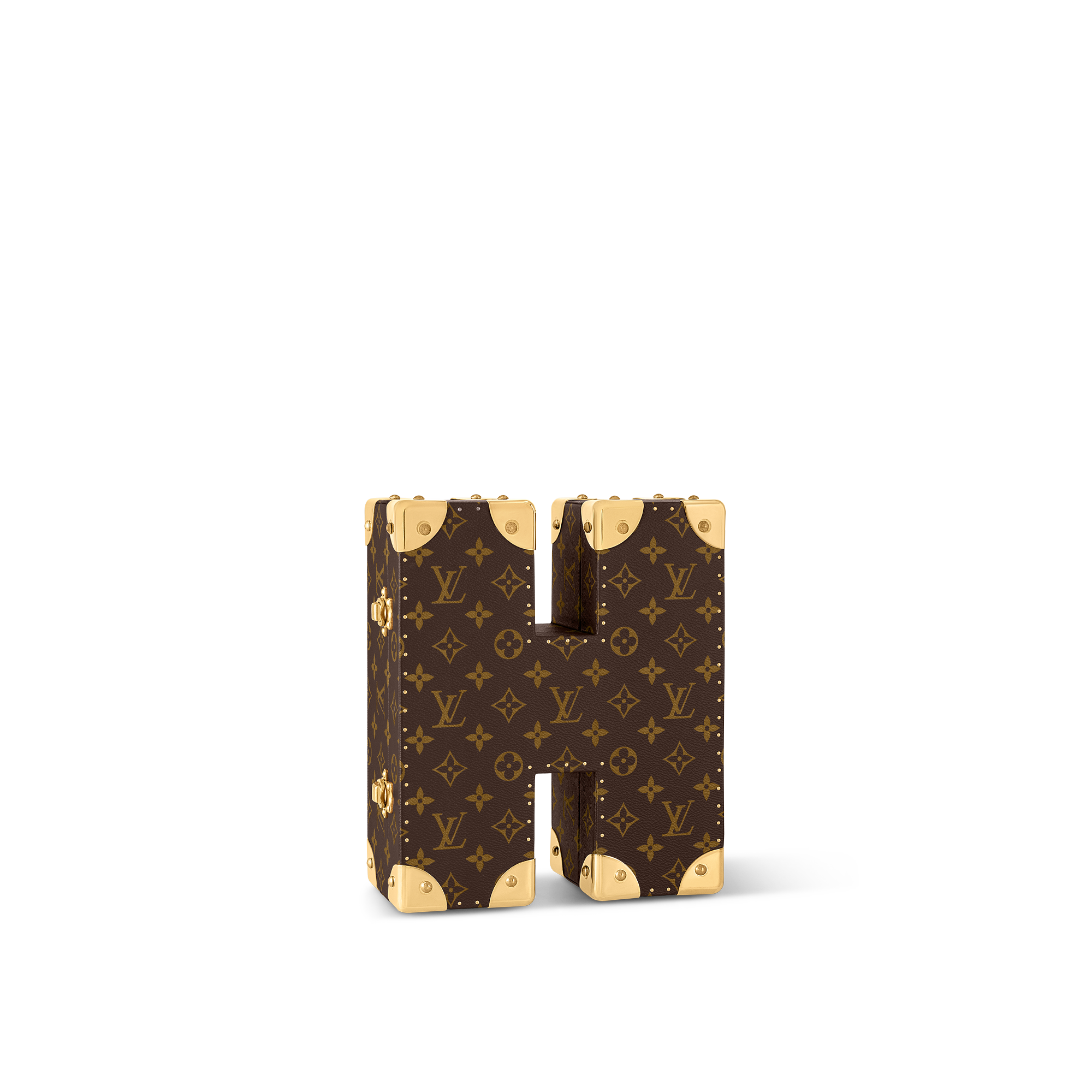 Letter Trunk H Koffer Monogram Canvas Les Extraordinaires Hardsided Letter Trunks  | LOUIS VUITTON (Zoom)