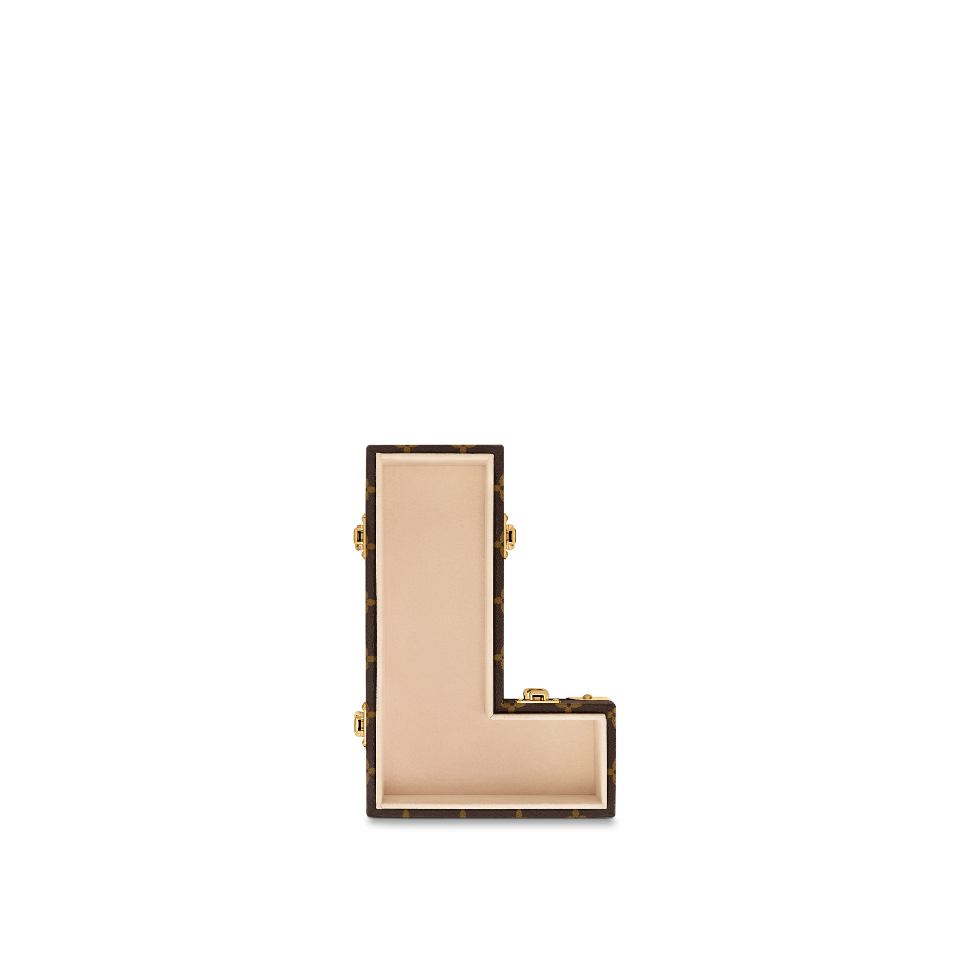 Letter Trunk L Koffer Monogram Canvas Les Extraordinaires Hardsided Letter Trunks  | LOUIS VUITTON (Zoom)