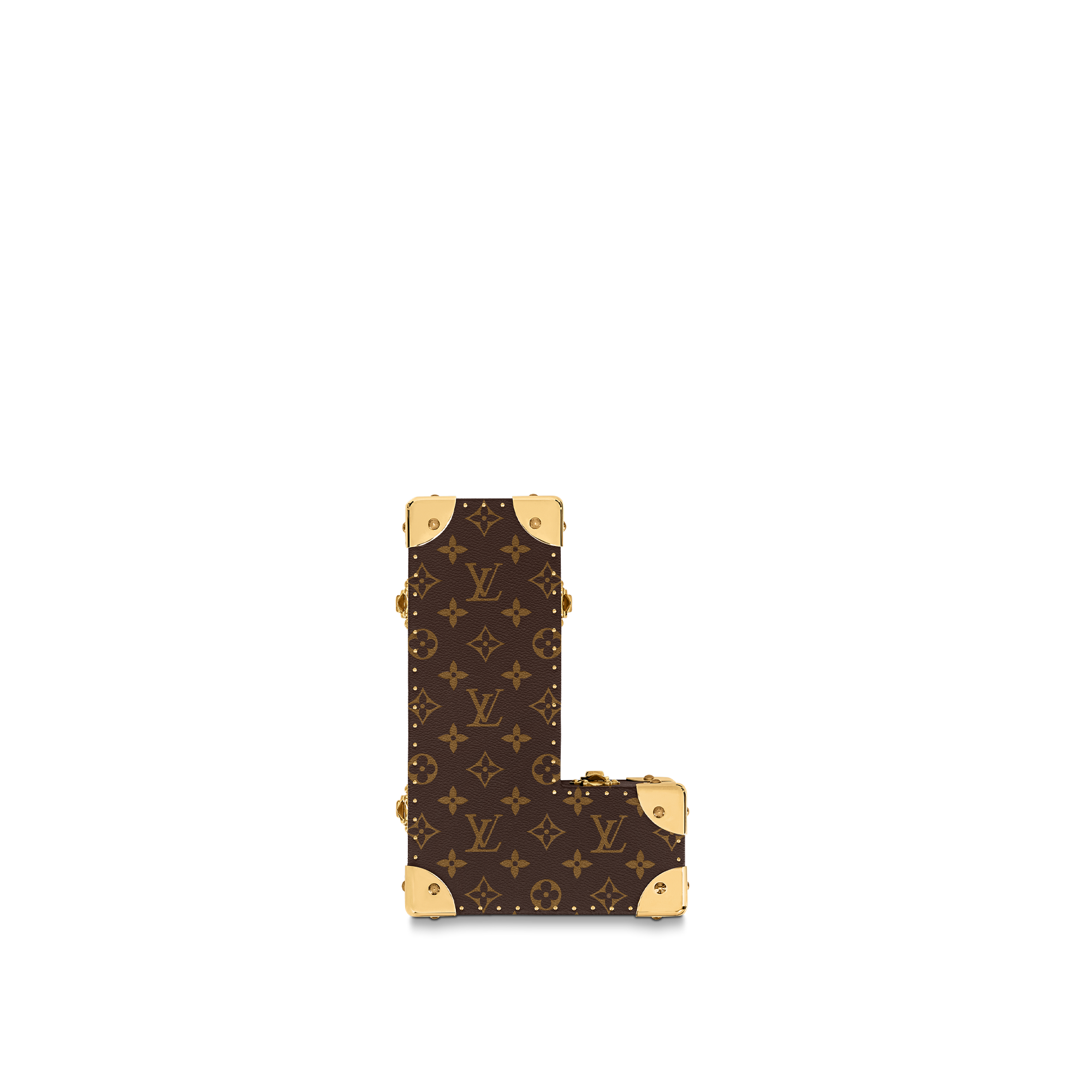 Letter Trunk L Koffer Monogram Canvas Les Extraordinaires Hardsided Letter Trunks  | LOUIS VUITTON (Zoom)
