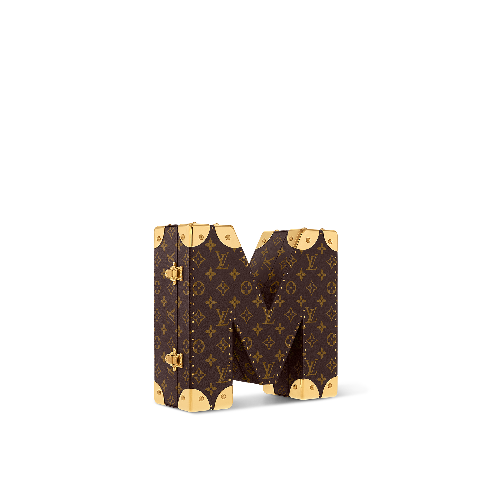 Letter Trunk M Koffer Monogram Canvas Les Extraordinaires Hardsided Letter Trunks  | LOUIS VUITTON (Zoom)
