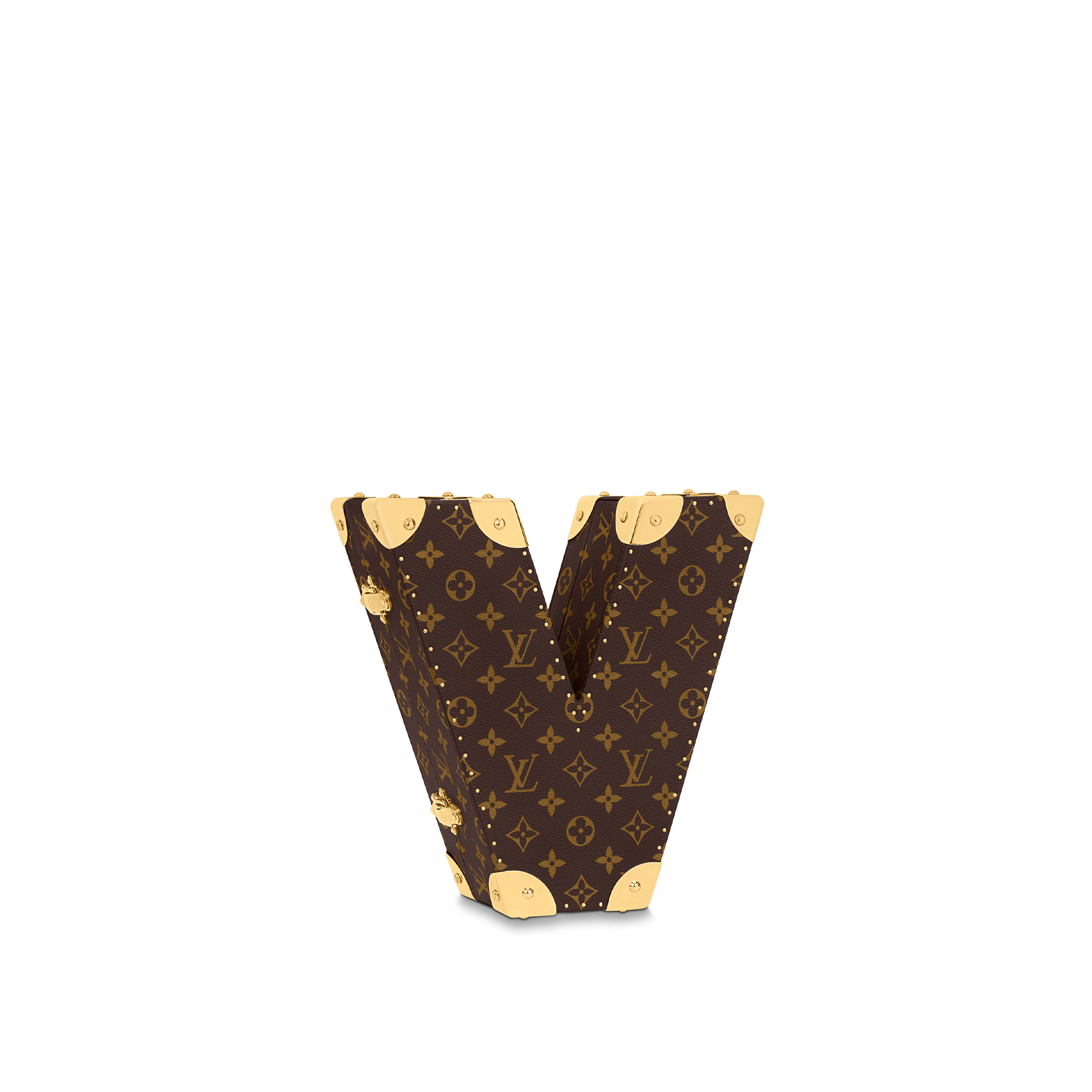 Letter Trunk V Koffer Monogram Canvas Les Extraordinaires Hardsided Letter Trunks  | LOUIS VUITTON (Zoom)