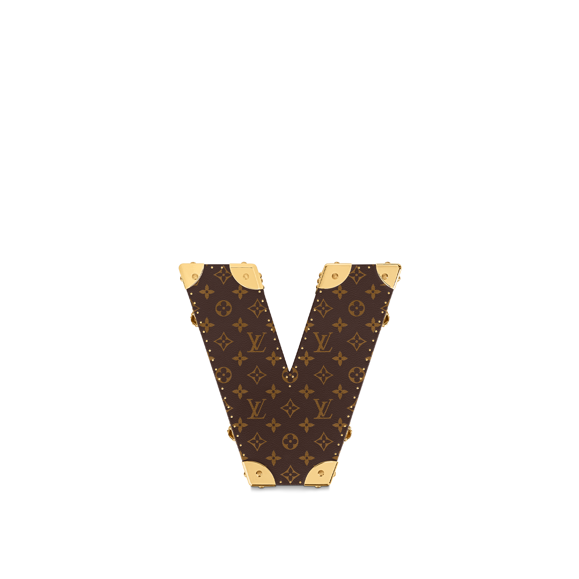 Letter Trunk V Koffer Monogram Canvas Les Extraordinaires Hardsided Letter Trunks  | LOUIS VUITTON (Zoom)