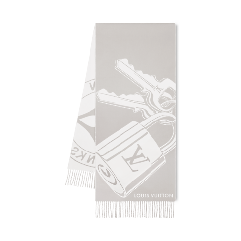 Lock And Keys Schal S00 Damen Accessoires Schals | LOUIS VUITTON (Zoom)