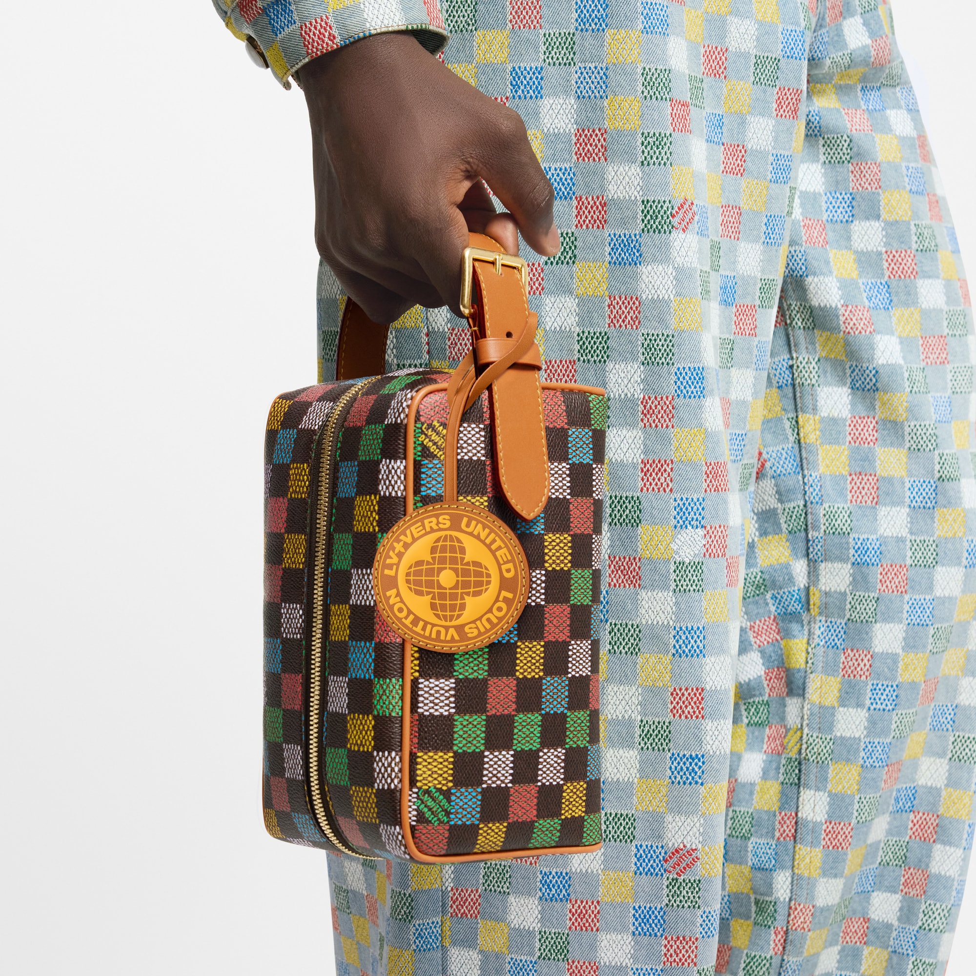 Locker Dopp Kit Damier Ebene Canvas Herren Reisegepäck Reiseaccessoires | LOUIS VUITTON (Zoom)