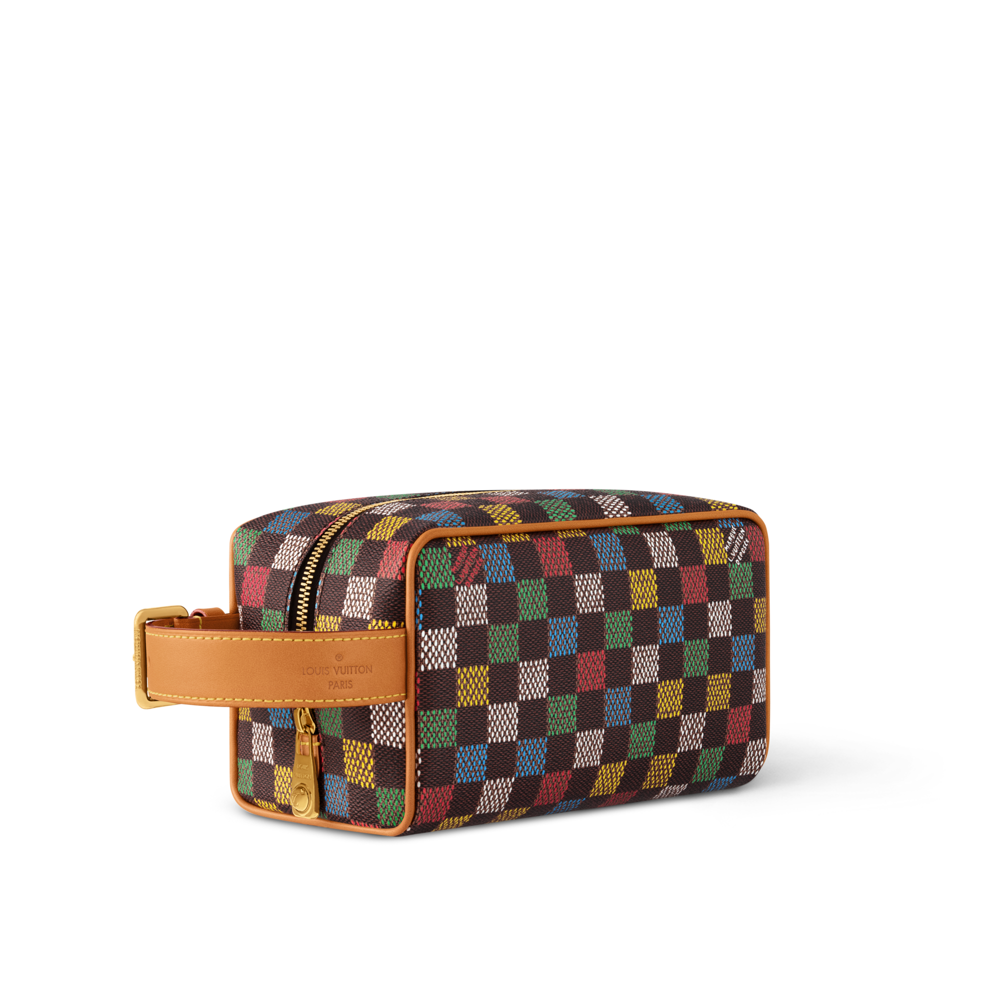 Locker Dopp Kit Damier Ebene Canvas Herren Reisegepäck Reiseaccessoires | LOUIS VUITTON (Zoom)