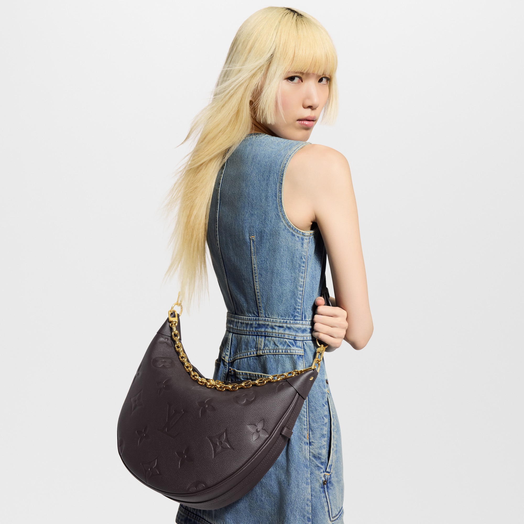 Loop Hobo Monogram Empreinte Leder Geschenkideen Geschenke zum Muttertag } | LOUIS VUITTON (Zoom)