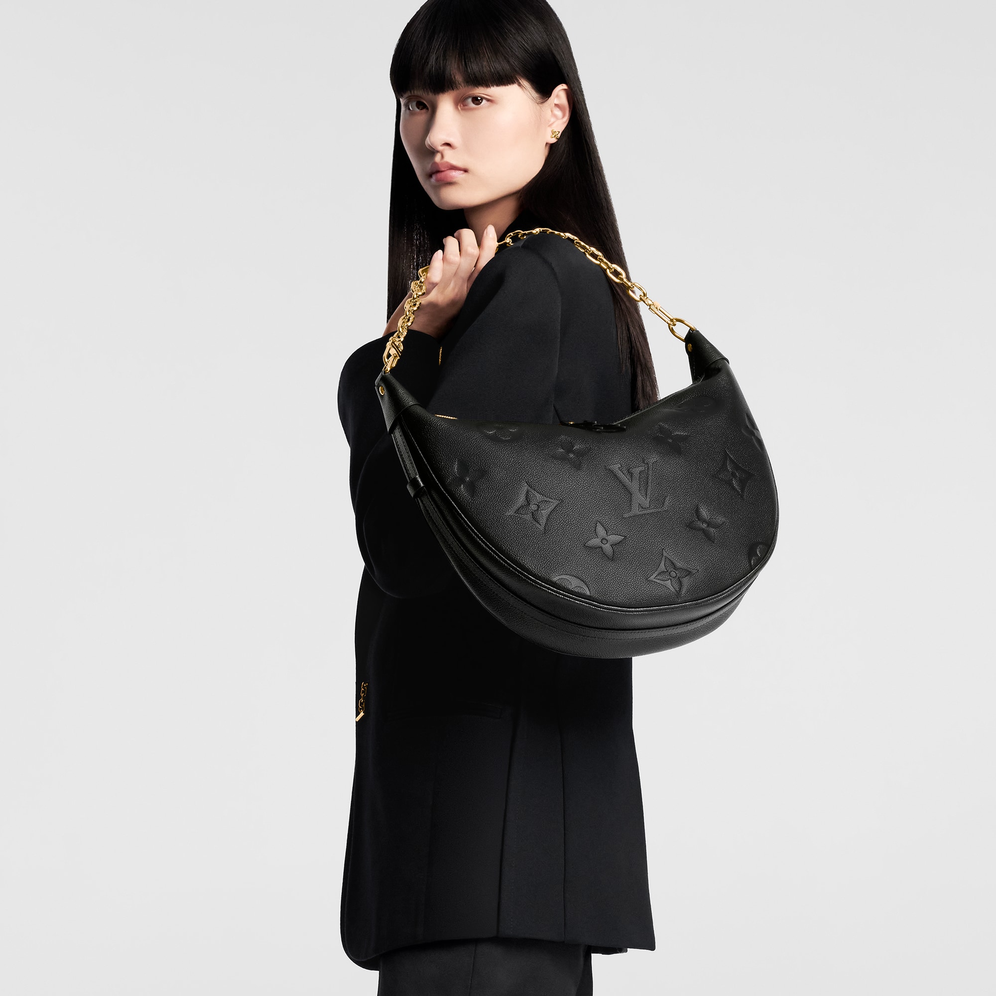 Loop Hobo Monogram Empreinte Leder Geschenkideen Geschenke zum Muttertag } | LOUIS VUITTON (Zoom)