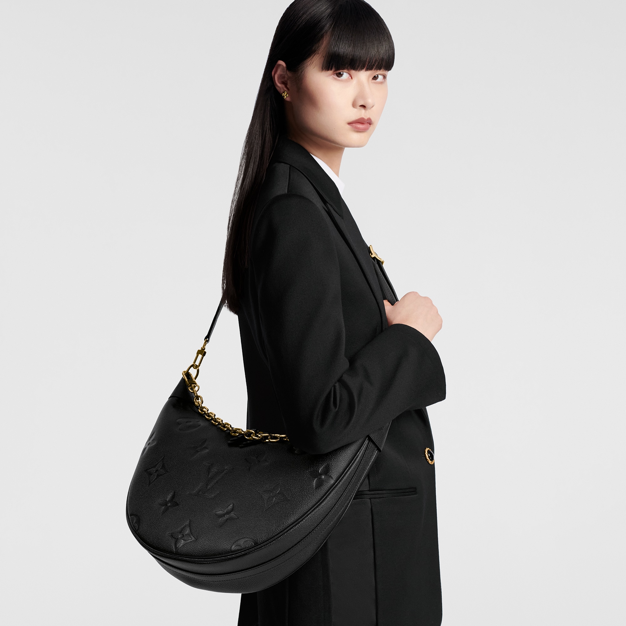 Loop Hobo Monogram Empreinte Leder Geschenkideen Geschenke zum Muttertag } | LOUIS VUITTON (Zoom)