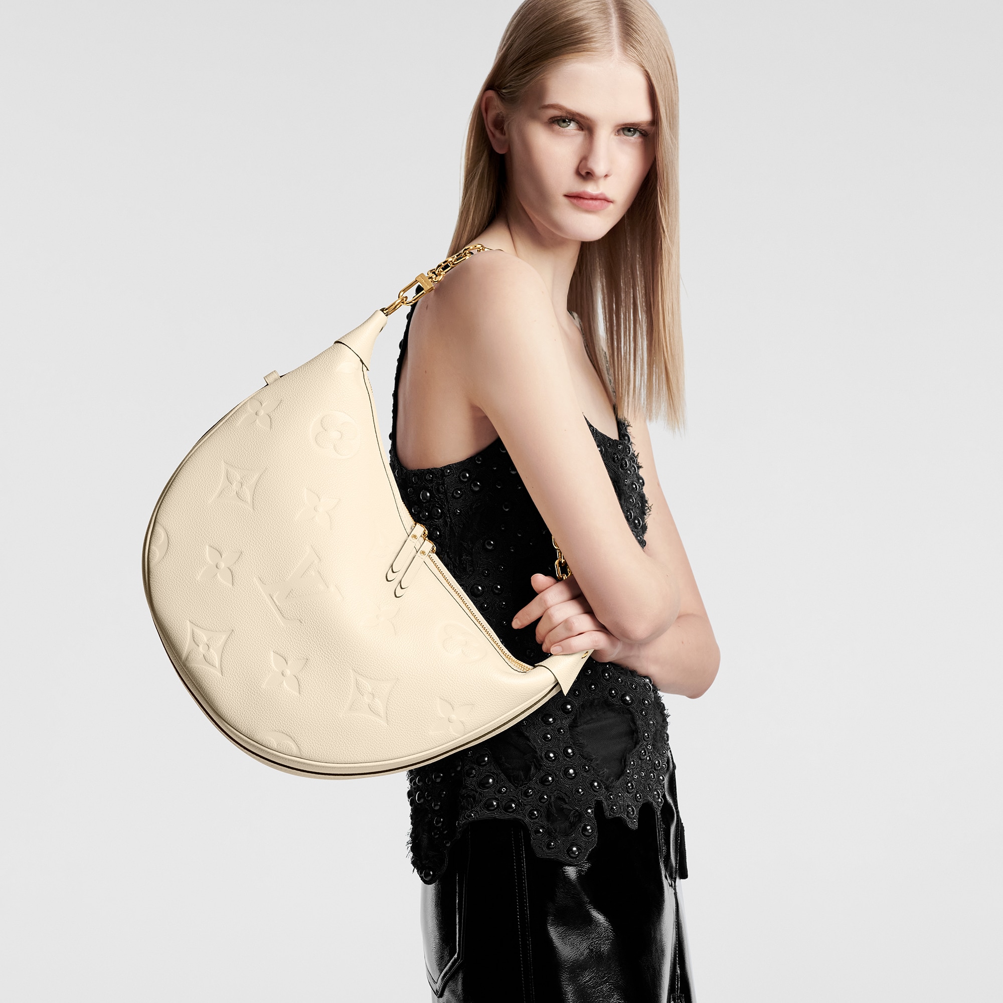 Loop Hobo Monogram Empreinte Leder - Handtaschen M46739 | LOUIS  