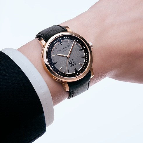 Louis Vuitton Escale, Automatikuhrwerk, 39 mm, Roségold Uhren Alle Uhren } | LOUIS VUITTON (Zoom)