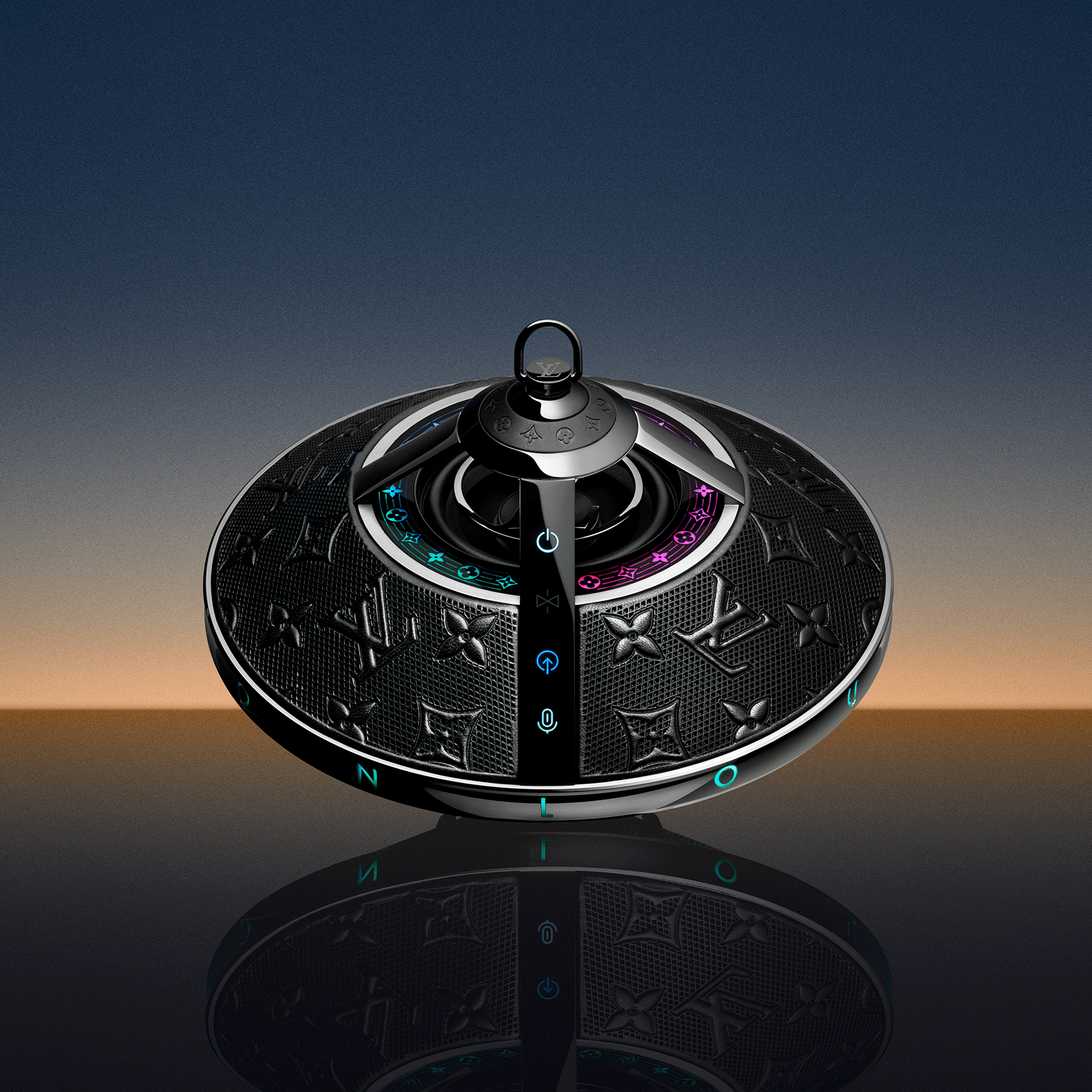 Louis Vuitton Horizon Light Up Lautsprecher  Trunks, Reisen und Wohnen Hightech und Accessoires Audio Objects, Smartwatches und Accessoires | LOUIS VUITTON (Zoom)