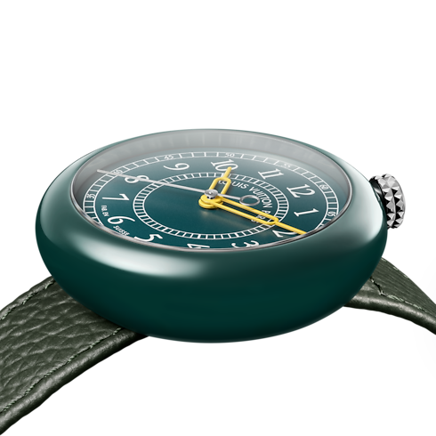 Louis Vuitton Monterey, Automatikuhrwerk, 37 mm, Keramik und Stahl Uhren Alle Uhren } | LOUIS VUITTON (Zoom)