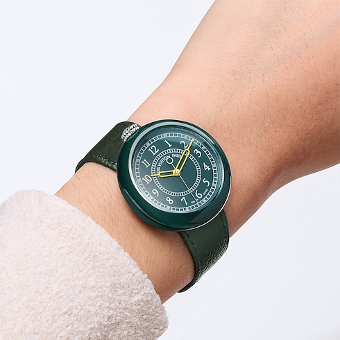 Louis Vuitton Monterey, Automatikuhrwerk, 37 mm, Keramik und Stahl Uhren Alle Uhren } | LOUIS VUITTON (Zoom)