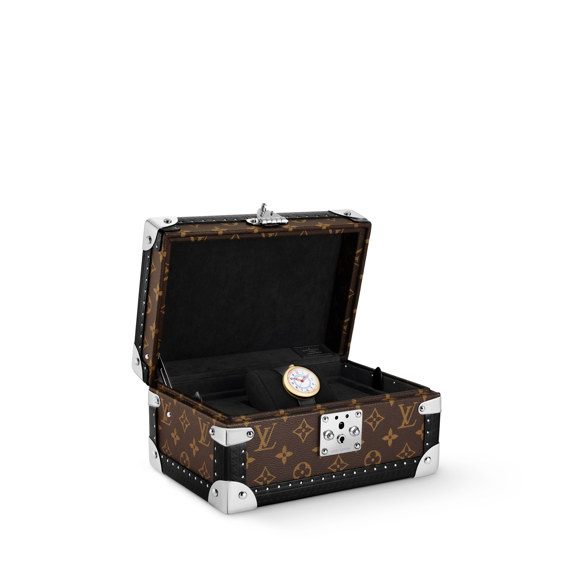 Louis Vuitton Monterey, Automatikuhrwerk, 39 mm, Gelbgold  Uhren Alle Uhren } | LOUIS VUITTON (Zoom)