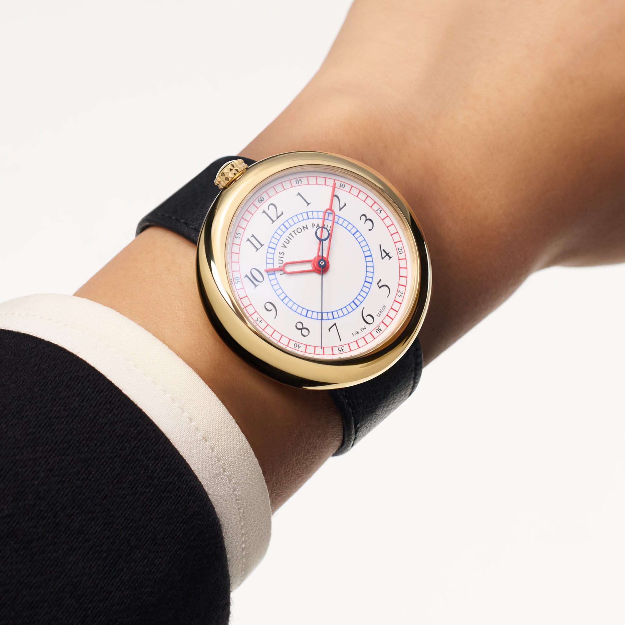 Louis Vuitton Monterey, Automatikuhrwerk, 39 mm, Gelbgold  Uhren Alle Uhren } | LOUIS VUITTON (Zoom)