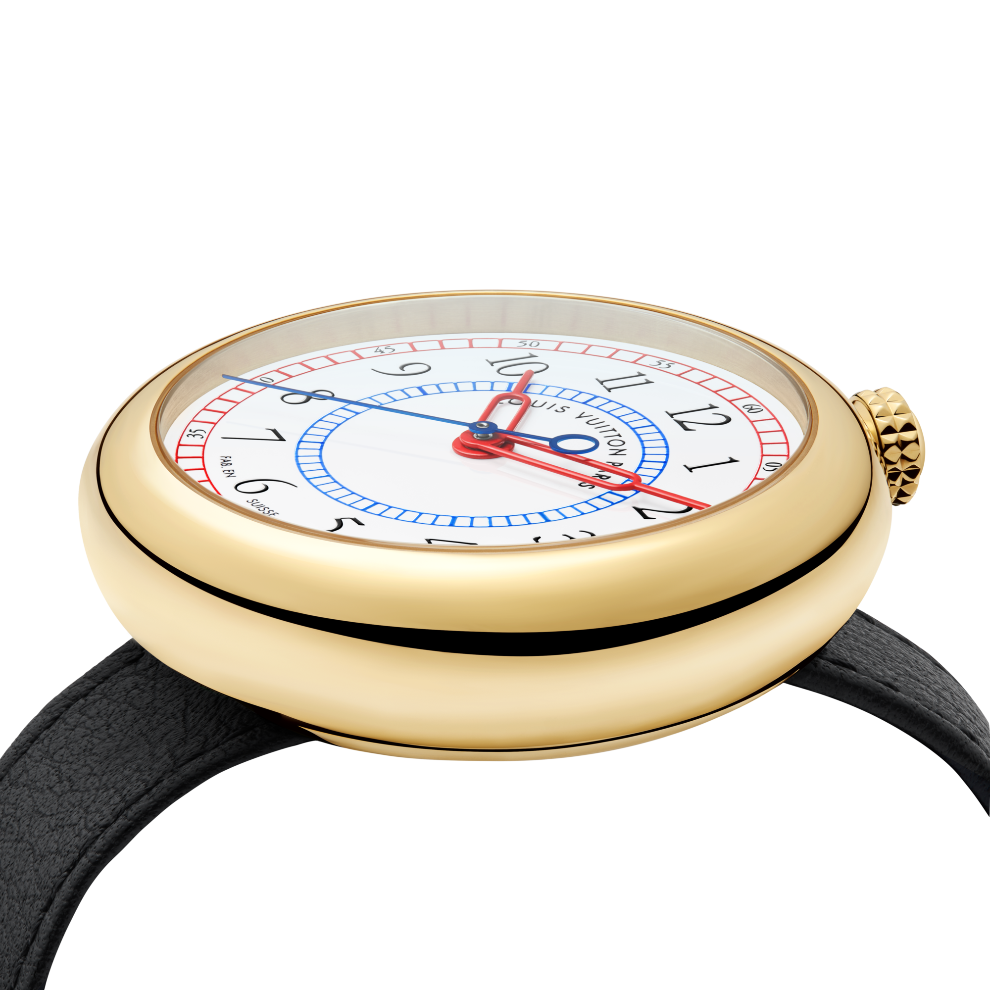 Louis Vuitton Monterey, Automatikuhrwerk, 39 mm, Gelbgold  Uhren Alle Uhren } | LOUIS VUITTON (Zoom)